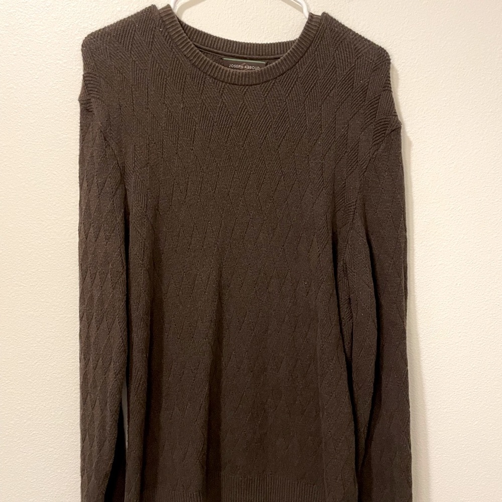 Joseph Abboud Brown Men’s Sweater